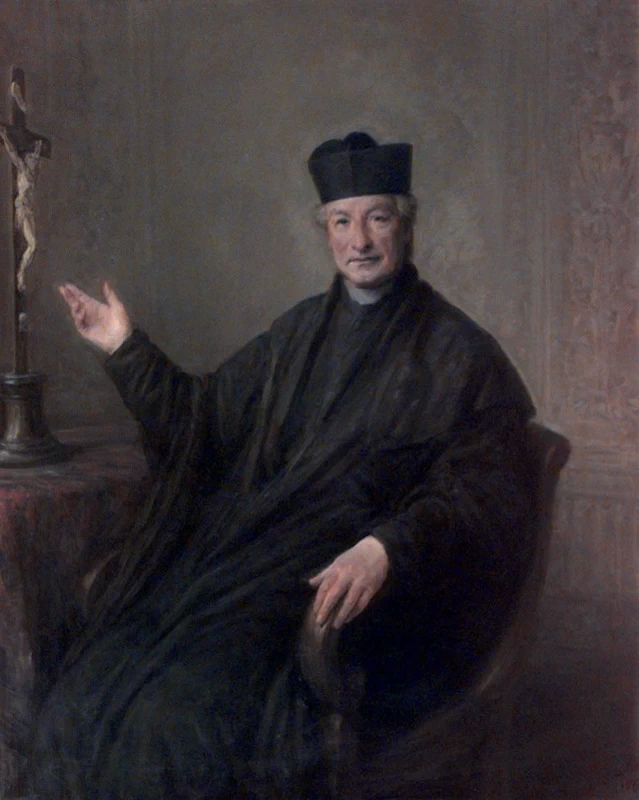 Giovanni Carnovali - Ritratto del prevosto A. Bonicelli
